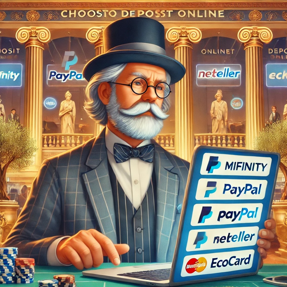 ग्रीक खिलाड़ियों के लिए बैंकिंग जानकारी