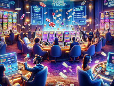 आप कैसीनो के पैसों से खेल सकते हैं और अपनी जीत को निश्चित सीमा के भीतर भुना सकते हैं