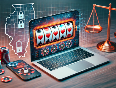 इलिनोइस में ऑनलाइन कैसीनो प्रतिबंध