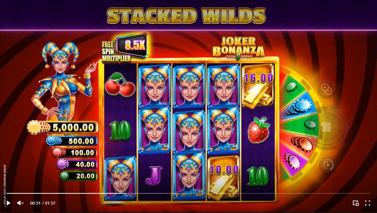 जोकर बोनान्ज़ा कैश स्प्री