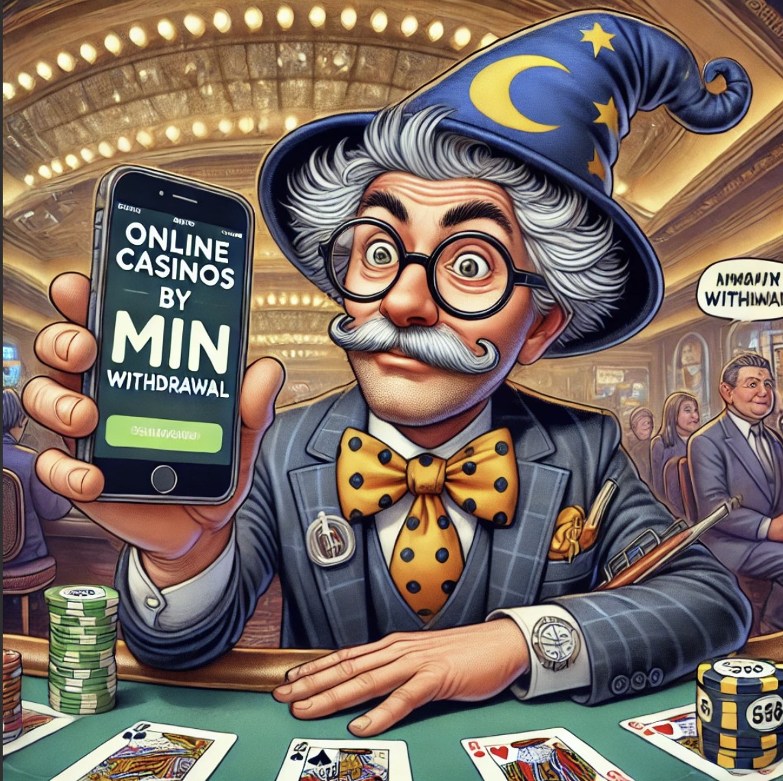 न्यूनतम निकासी द्वारा ऑनलाइन कैसीनो
