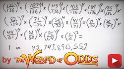 एक पूर्ण ब्रैकेट की संभावना पर वीडियो