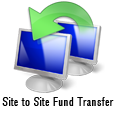 Site to site fund transfer