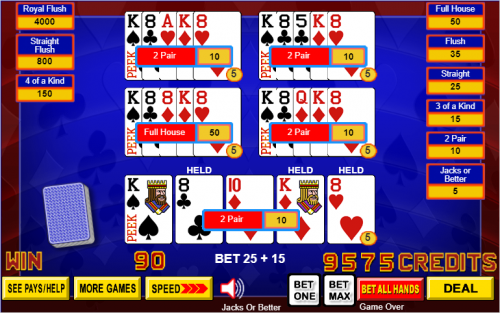 सुपर पीक और प्ले उदाहरण 2