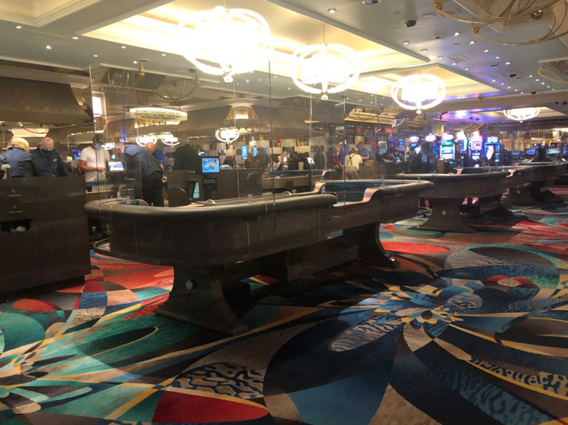 बेलाजियो में क्रेप्स टेबल