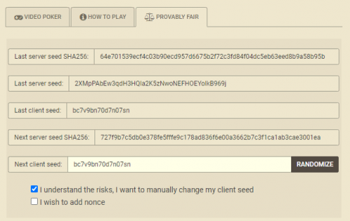 वीडियो पोकर क्रिप्टो गेम्स img 4