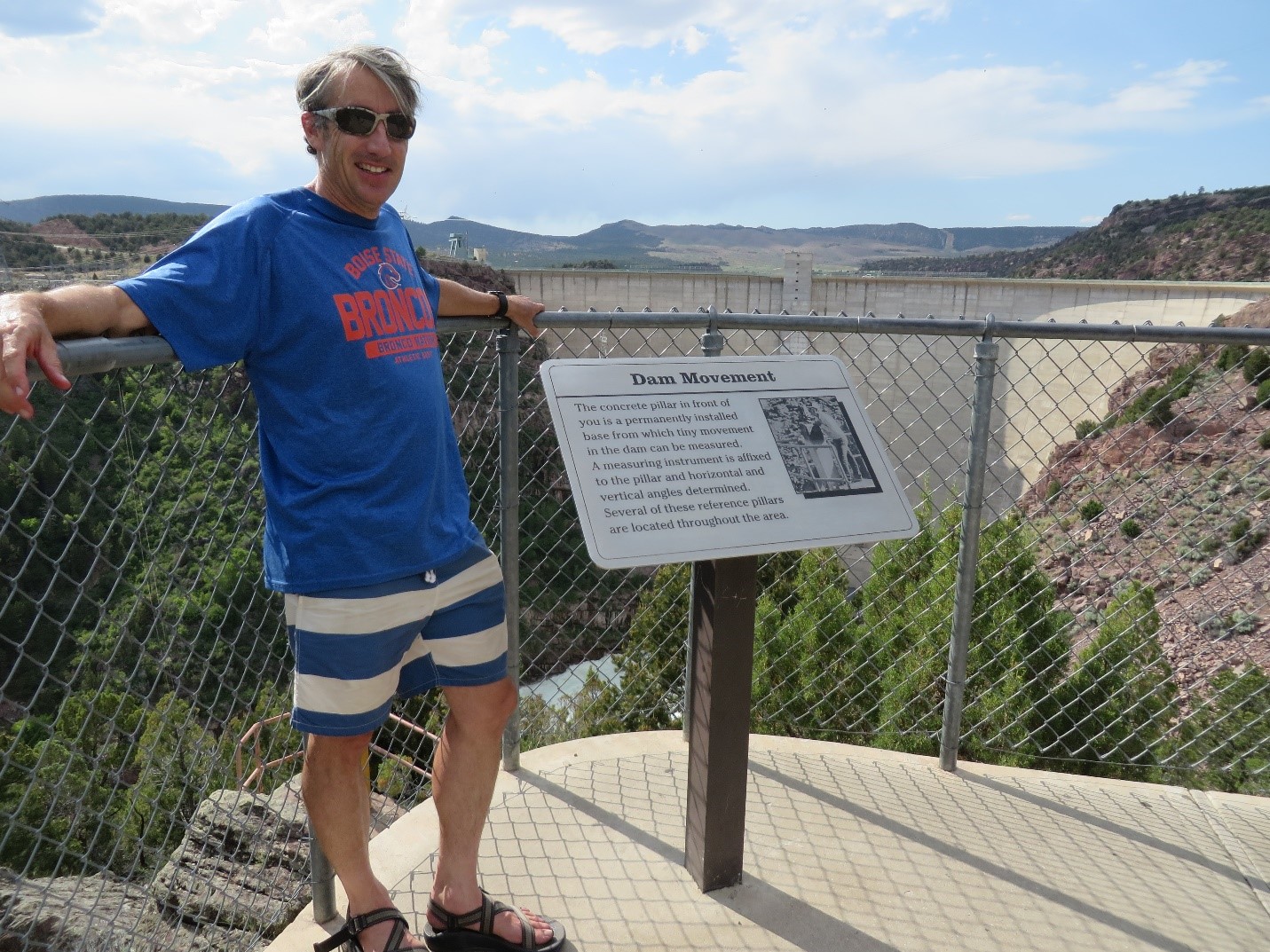 फ्लेमिंग गॉर्ज बांध - यूटा