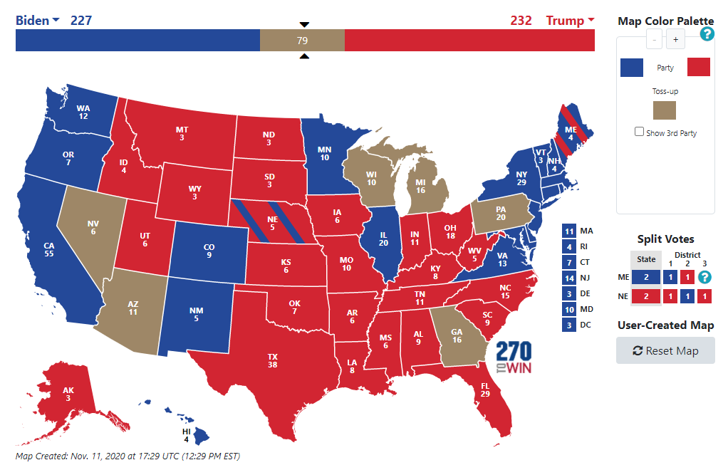 यूएसए चुनाव 2020