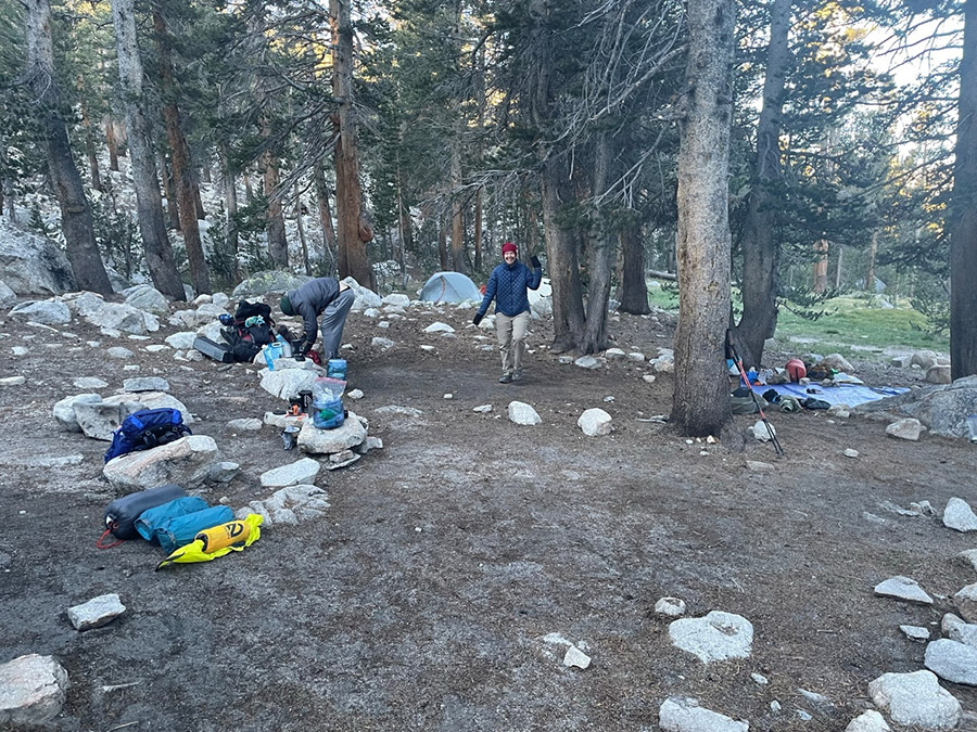 कैम्प का ग्राउंड