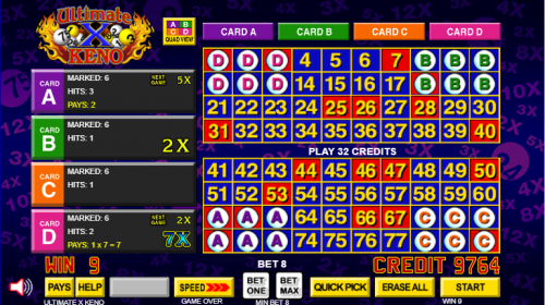 अल्टीमेट x केनो उदाहरण 2